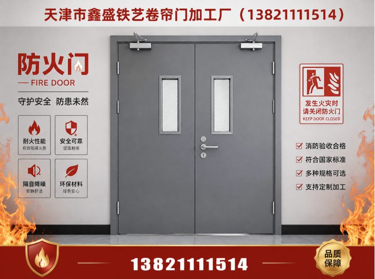 津南区电动卷帘门展示图