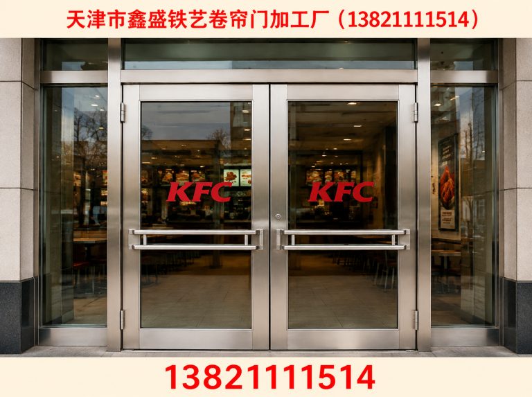 津南区天津市鑫盛铁艺卷帘门加工厂展示图